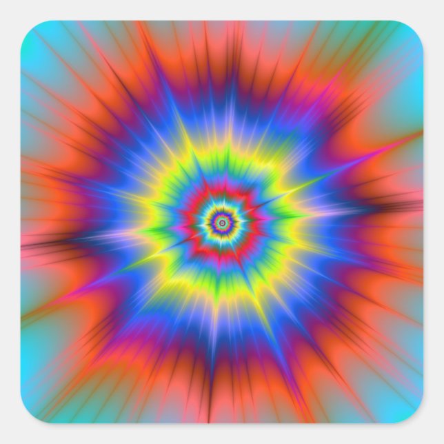 Quadrado Splat! Adesivo (Frente)