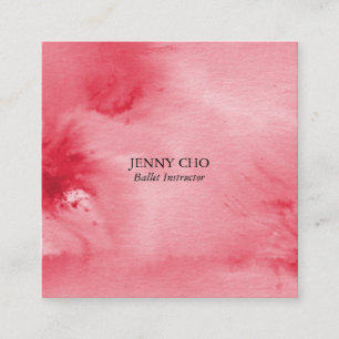 Quadrado textured minimalista do cartão de visita