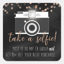 Tome uma tinta preta do adesivo de fidelidade do c