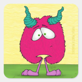 Quadrado Uma, adesivo