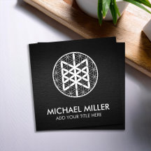 Web of Wyrd em flor da Cartão de visita