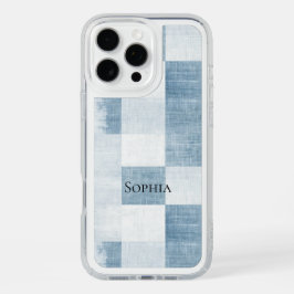 Quadrados azuis de Denim