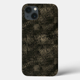 Quadrados com arranhões cruzados ou cubos castanho