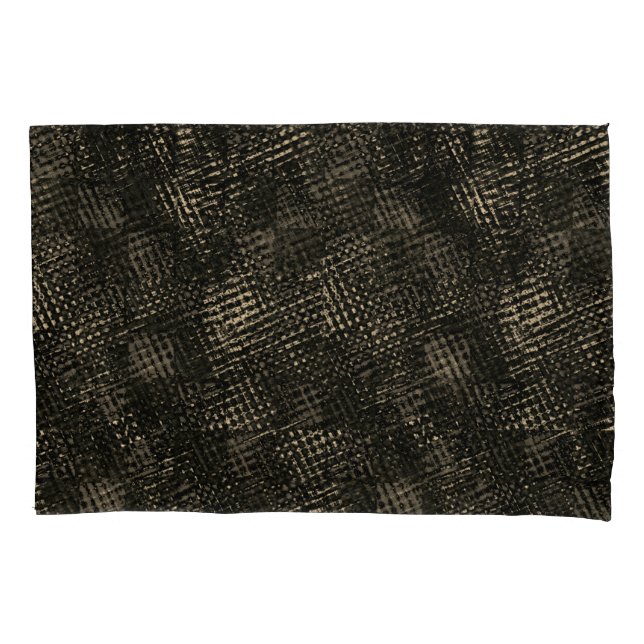 Quadrados com arranhões cruzados ou cubos castanho (Frente)