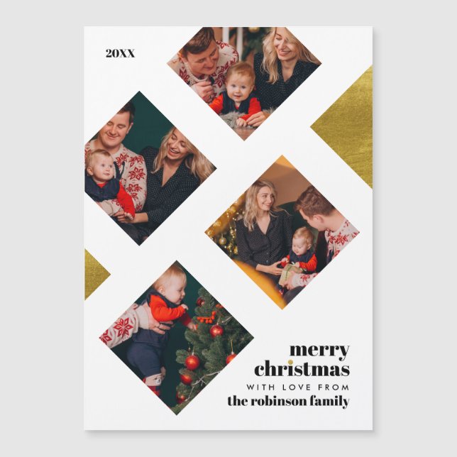 Quadrados de Foto e Dourados | Galeria de Férias d (Frente)