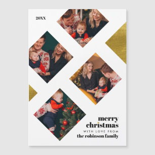 Quadrados de Foto e Dourados Galeria de Férias de