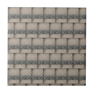 Quadrados de lâminas de Azulejo cerâmico