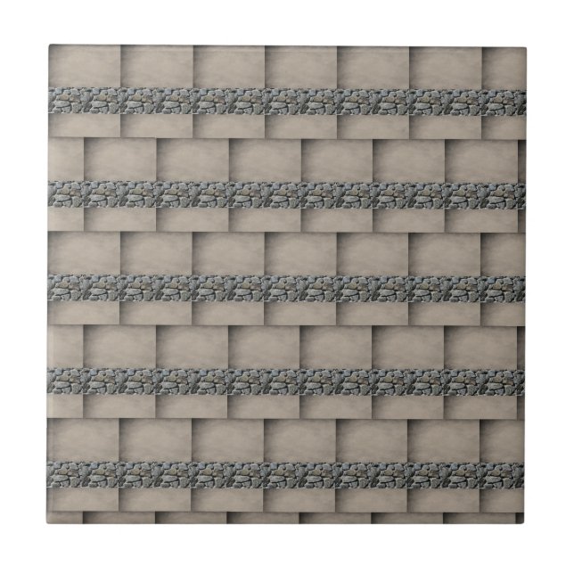 Quadrados de lâminas de Azulejo cerâmico (Frente)
