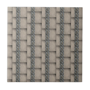 Quadrados de lâminas de Azulejo cerâmico