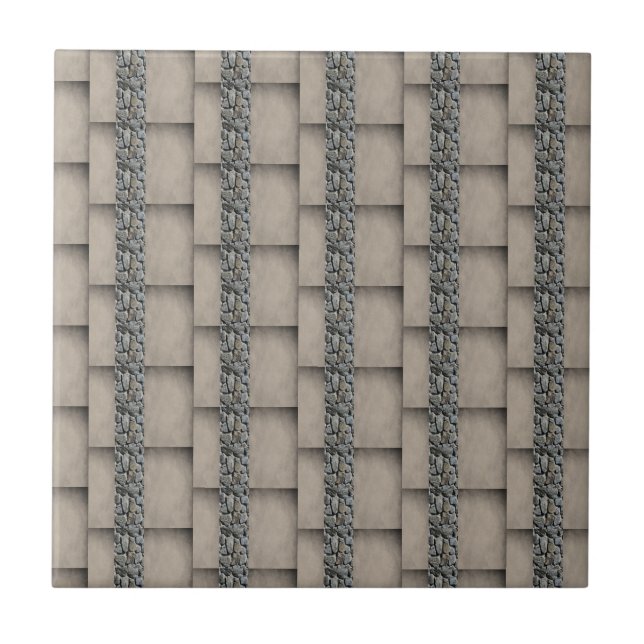 Quadrados de lâminas de Azulejo cerâmico (Frente)