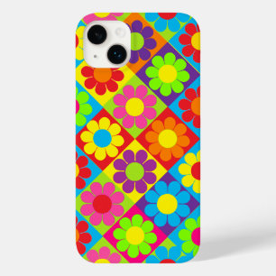 Quadrados Pop Flower Power