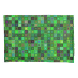 Quadrados verdes do tom