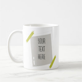 Quadro Artístico Cria Sua Própria Caneca De Café