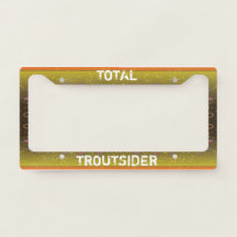 Quadro da matrícula da truta de Brown