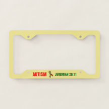 Quadro da placa de licença