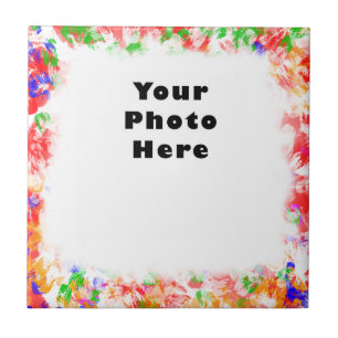 Quadro de Cor da Flores Funky
