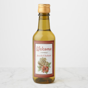 Quadro de couro vermelho