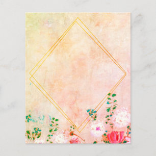 quadro de diamante floral