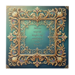 Quadro de Filigrana Personalizável com Versículos