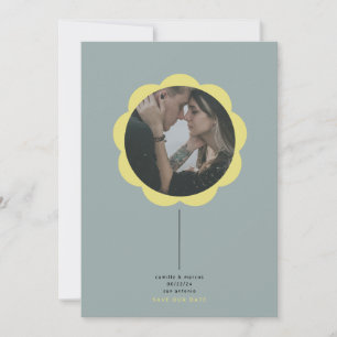 Quadro de Fotografias de Flor Guardar o cartão Dat