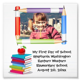 Quadro de Fotografias para Crianças Personalizadas