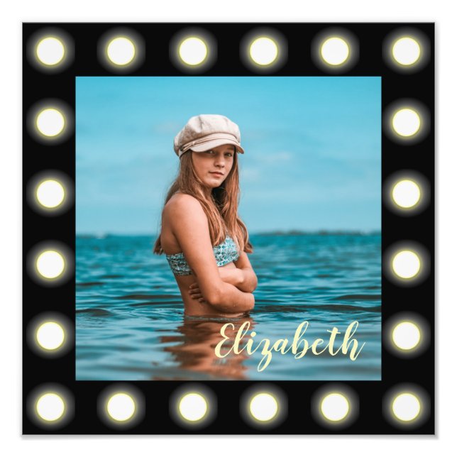 Quadro de Fotografias preto exclusivo no Na moda m (Frente)