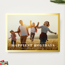 Quadro de Fotos Dourado Clássico | Texto de Natal 