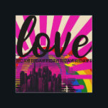 Quadro De Madeira AMOR SEXY pop art Wall Art Decor<br><div class="desc">AMOR SEXTA-FEIRA pop de Arte de Parede .Perfeito para o seu escritório doméstico .Belo fazer brilhante e feliz.Chegando ao fim de semana.Arco-íris rosa-quente e cores pretas.</div>