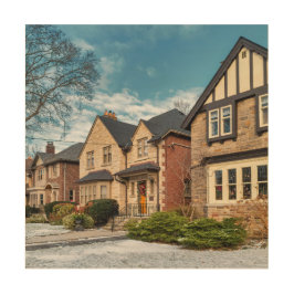 Quadro De Madeira Arte em Muro de Madeira Rústica - Única decoração 