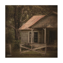 Casa rustica abandonada no país