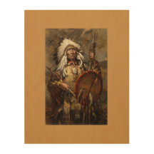 Chefe de Guerra Nativo Americano