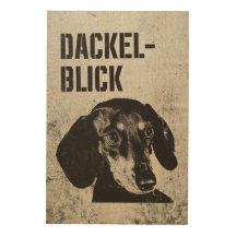 Dachshund Dog Dackelblico Grafite Retro