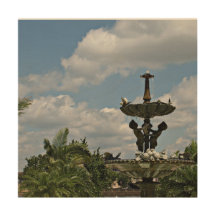Fonte de água em Hollis Gardens