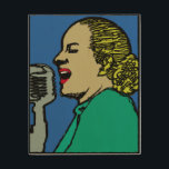 Quadro De Madeira gráfico de estilo Evita pop art<br><div class="desc">Evita peron colorida estilo pop,  estilo de arte colorida,  ilustração de retrato de tiro médio</div>