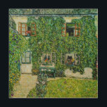 Quadro De Madeira Gustav Klimt - A Casa de Guardaboschi<br><div class="desc">Casa de Guardaboschi / Casa de Weissenbach do Lago Attersee - Gustav Klimt,  Petróleo na Canvas,  1912</div>