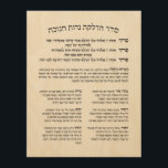 Quadro De Madeira Hebraw Hadlakat Nerot Chanukah - Bençando Menorah<br><div class="desc">Seder Hadlakat Nerot (Shel) Chanukah - Abençoações hebraicas e orações recitaram e cantaram ao acender o chanukiya (menorah). Um conjunto tradicional de três bênçãos, Hanerot Halallu, e Maoz Tzur. Excelente para usar como decoração de parede para Chanukah ou guia prático para acender as luzes. Ideia de excelente para todas as...</div>