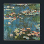 Quadro De Madeira Lírios de Claude Monet, Impressionismo venenoso<br><div class="desc">Waterlily (1914), de Claude Monet, é uma pintura impressionista de arte natural. Uma das muitas variações das pinturas florais de lírio-d'água que Monet pintou pelo lago em seu jardim floral em Giverny, França. Sobre o artista: Claude Monet (1840-1926) foi o fundador do movimento de pintura impressionista francês, com a maioria...</div>