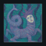 Quadro De Madeira Melusine, Melusina, fantasia, surreal, aguardente<br><div class="desc">Melusine (ou Melusina) é uma figura do folclore europeu, um espírito feminino de águas doces em primaveras sagradas e rios. Criatura mágica com as belas mulheres voltadas para o fundo, água azul escura, algas verdes esmeraldas, silhuetas de peixes remotos e bolhas de ar no fundo. Trabalho de arte em cores...</div>