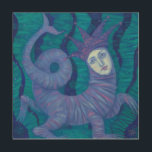 Quadro De Madeira Melusine, Melusina, fantasia, surreal, aguardente<br><div class="desc">Melusine (ou Melusina) é uma figura do folclore europeu, um espírito feminino de águas doces em primaveras sagradas e rios. Criatura mágica com as belas mulheres voltadas para o fundo, água azul escura, algas verdes esmeraldas, silhuetas de peixes remotos e bolhas de ar no fundo. Trabalho de arte em cores...</div>