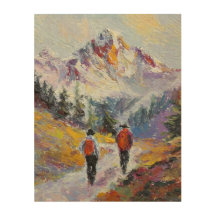 Montanhas do Colorado - Impressionismo Arte sobre 