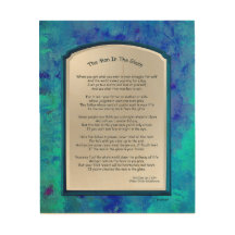 O Homem No Azul De Vidro