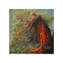 Resiliência I Wood Wall Art