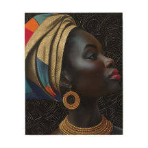 Retrato de beleza africana