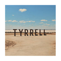 Sal e Céu no Lago Tyrrell Austrália
