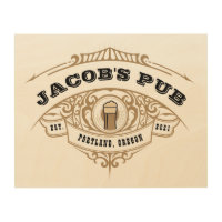 Símbolo Personalizado de Wooden Pub