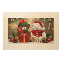 Ursos de Teddy Festivos no Dia de Natal