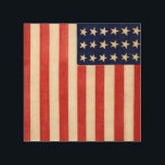 Quadro De Madeira Vintage Old American Flag<br><div class="desc">Símbolos e emblemas nacionais americanos - Bandeira dos Estados Unidos da América</div>