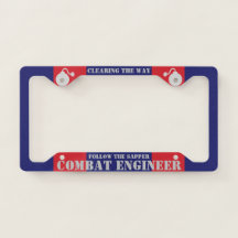 Quadro de Placa de Engenheiro de Combate Canadense