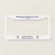 Quadro de Placa de Licença WRC