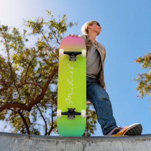 Quadro de Skate de Neon Personalizado legal